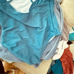 Cupshe Blue One-Piece Swimsuit